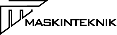 Maskinteknik logo black